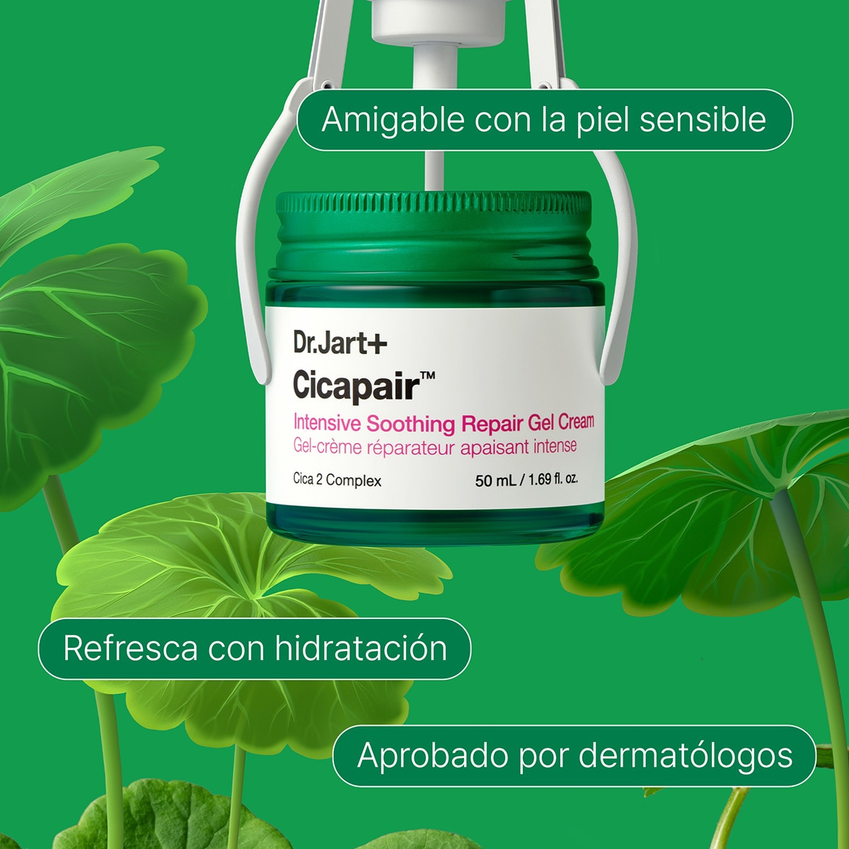 CICAPAIR™ INTENSIVE SOOTHING REPAIR GEL CREAM (GEL HIDRATANTE REPARADOR PARA ROSTRO)